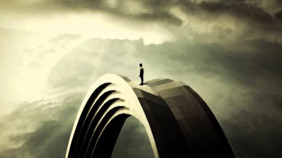 wallpaperup - soul (standing on spiral)